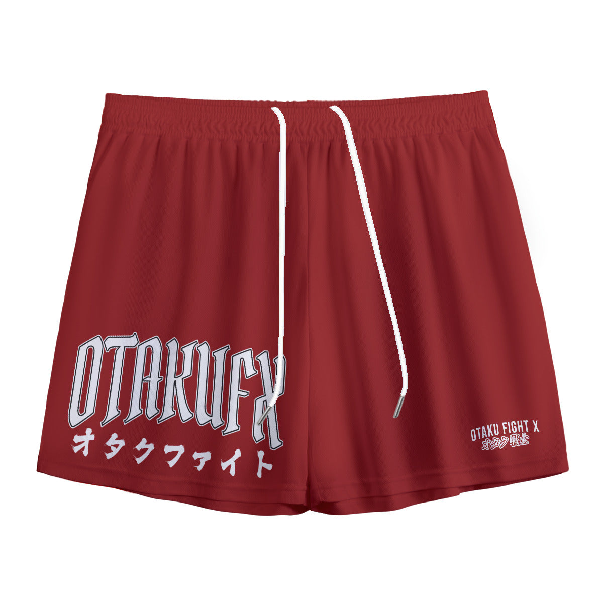 OTAKUFX Unlimited Mesh Gym Shorts (Crimson)