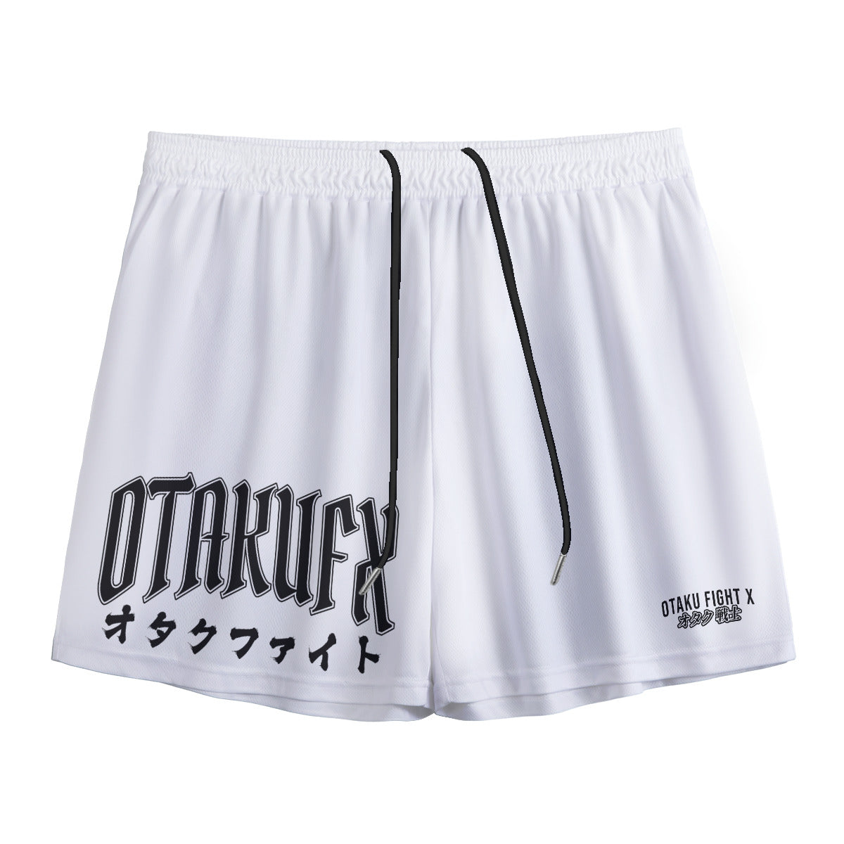 OTAKUFX Unlimited Mesh Gym Shorts (Blanco)