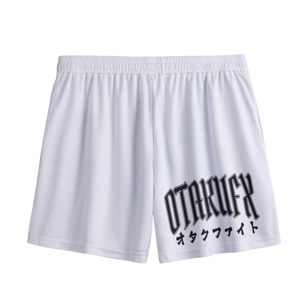 OTAKUFX Unlimited Mesh Gym Shorts (Blanco)