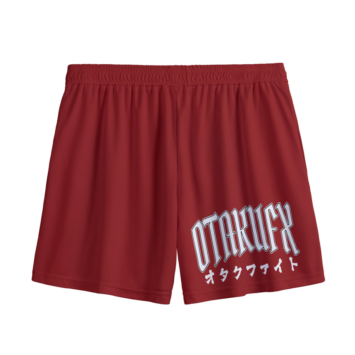 OTAKUFX Unlimited Mesh Gym Shorts (Crimson)