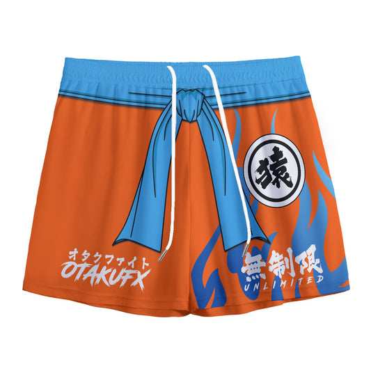 OTAKUFX Unlimited Mesh Gym Shorts (Warrior Monk)