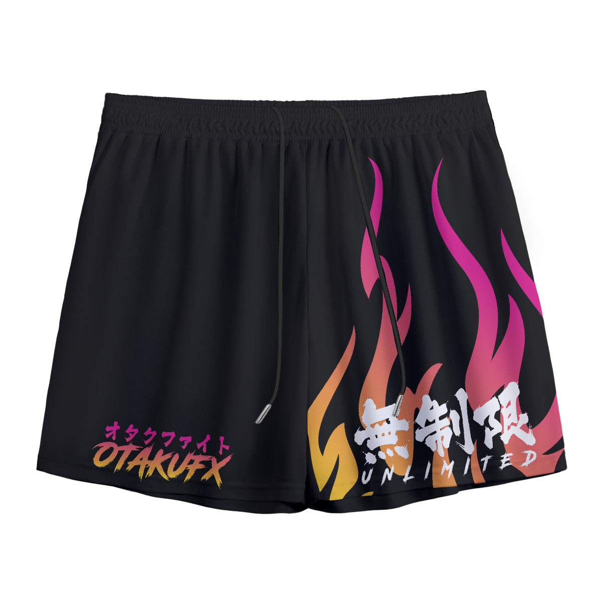 OTAKUFX Unlimited Mesh Gym Shorts (Pink Lemonade)