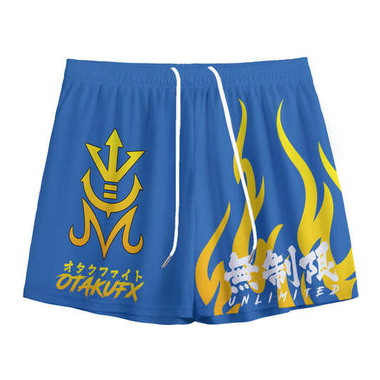 OTAKUFX Unlimited Mesh Gym Shorts (Royal Knight)