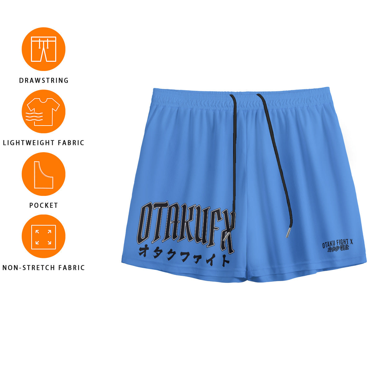 OTAKUFX Unlimited Mesh Gym Shorts (Carolina)