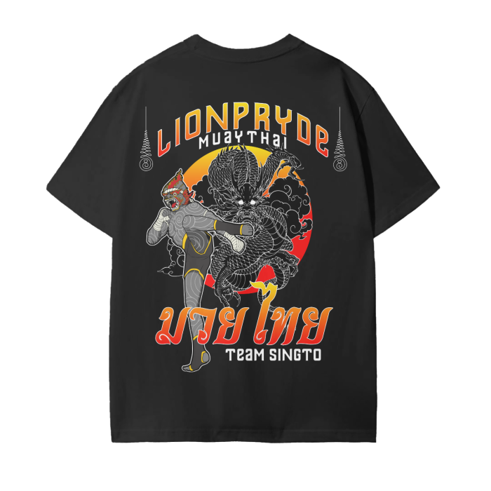 LION PRYDE MUAY THAI GYM T-SHIRT